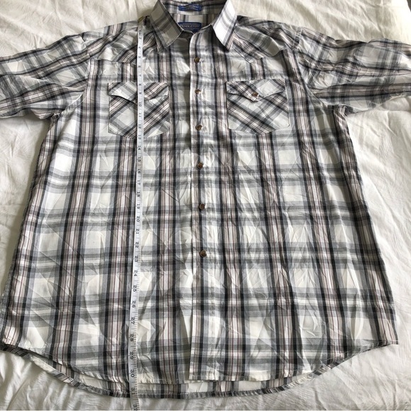 Pendleton Frontier Short Sleeved Snap Shirt - Picture 7 of 8